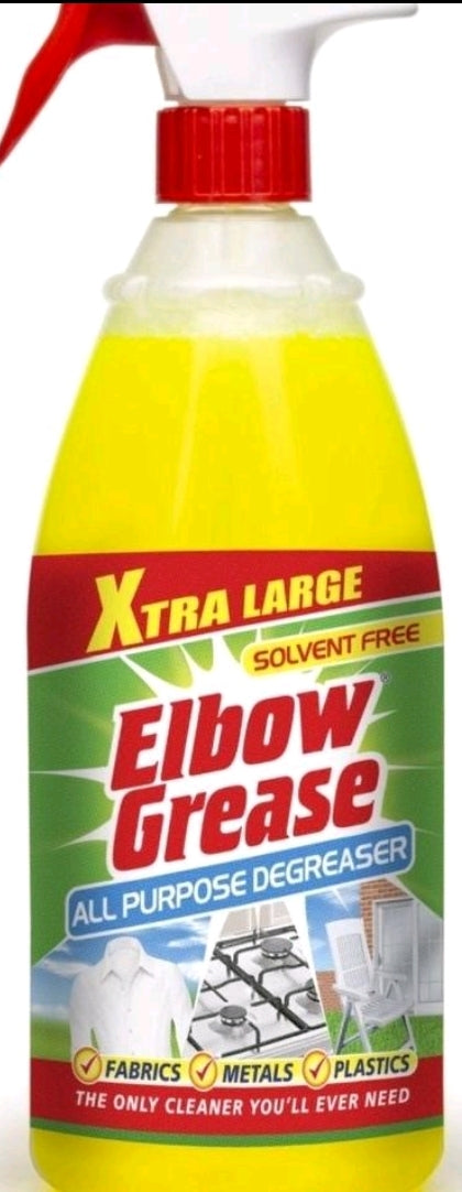 Elbow Grease 4 Pack Kitchen Cleaning Bundle with Sponges Household Spray Gloves multi cleaner powder bomb power clean
