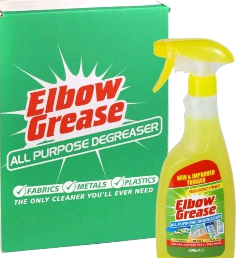 Elbow Grease 6 Pack Kitchen Cleaning Bundle Household Gloves Spray Wipes multi cleaner powder bomb power clean
